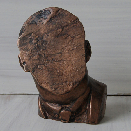 Lenin, gypsum, 11 cm., 2013