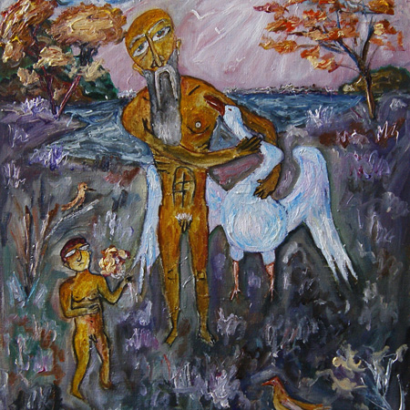 Tenderness, canvas, oil, 68 х 49 cm., 2014 г.
