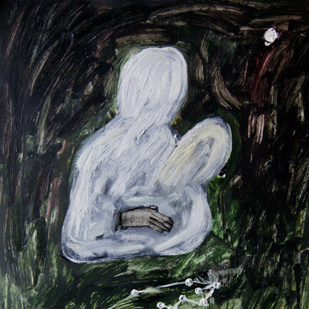Angel of Luck, fiberboard, oil, 85 х 57 cm., 2014